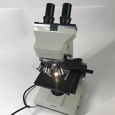 Buy Seiler Officelux Laboratory WF10x XSZ-I07BN Microscope W/4 Objectives 110V 60Hz • 49.99$
