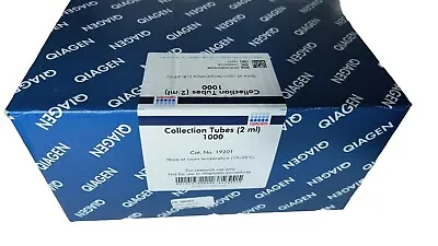 Buy Qiagen Collection Tubes 2mL  19201  Box Of 1000 2 Ml SEALED NEW Free Shipping • 44.06$