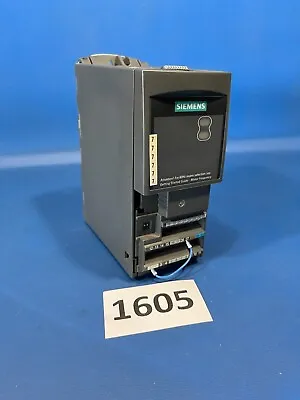 Buy Siemens Micromaster 440 6se6440-2uc12-5aa1 Drive  0.25kw  • 220.95$