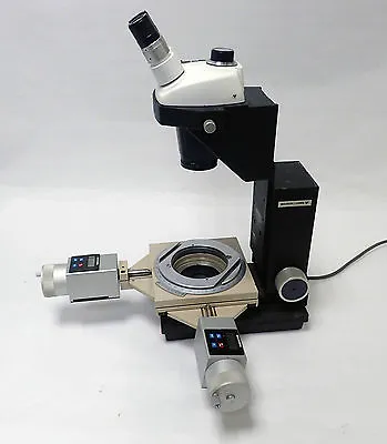 Buy BAUSCH & LOMB STEREOZOOM 5 MEASURING MICROSCOPE W/ MITUTOYO MICROMETER X-Y STAGE • 1,341.42$