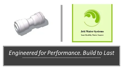 Buy 1/4  Union Coupling Water Fitting (Mur-Lok)-John Guest Compatible • 6.34$