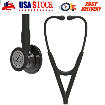 Buy 3M Littmann 6232 Cardiology IV Diagnostic Stethoscope Black Tube Headset 27in • 193.01$