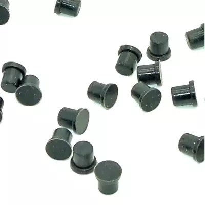 Buy 5.5mm Rubber Hole Plugs  Push In Stem Bumper  Push In Feet   20 Per Package • 10.91$
