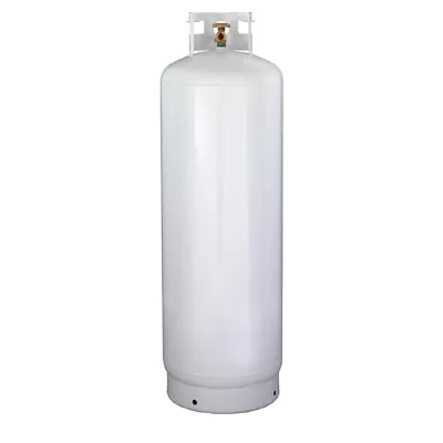 Buy NEW 100 Lb. Steel Propane LPG Cylinder Tank With POL Valve DOT Stamped 4BW240 • 135.50$