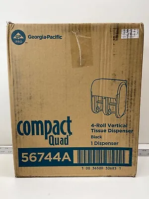 Buy Georgia Pacific 56744A Compact Quad 4-Roll Vertical Tissue Dispenser • 29.58$
