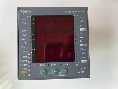 Buy Schneider Electric EasyLogic PM2100 Power Meter METSEPM2125CL05 • 120$