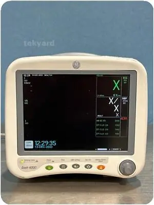Buy Ge Medical Systems Dash 4000 Color Multi-parameter Patient Monitor !(341234) • 335$