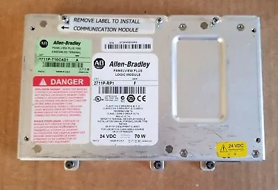 Buy Allen Bradley  2711p-t10c4d1/a ,2711p-rp1 Ser.f Panelview Plus Logic Module Only • 349.95$