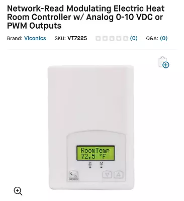 Buy Viconics Vt7225 Digital Thermostat • 100$