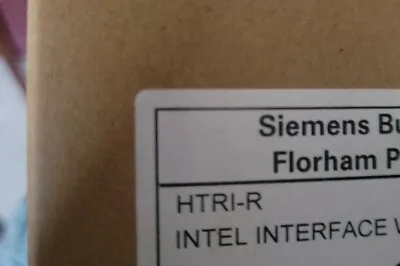 Buy SIEMENS HTRI-R 500-033300 Addressable Interface Module With Relay NEW. NIB! • 89.50$