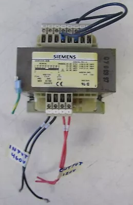 Buy Siemens 250 VA 4AM5246-4DB Power Transformer 230/460V Input 115V Output • 40$