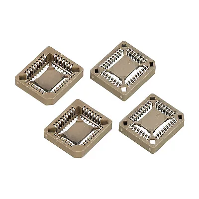 Buy PLCC32P IC Socket 32Pin 1.26mm SMT Surface Mounted Devices For PCB Pack Of 4 • 6.83$