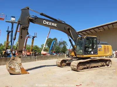 Buy 2019 John Deere 210G LC Hydraulic Excavator Trackhoe Aux Hyd Cab A/C • 1$