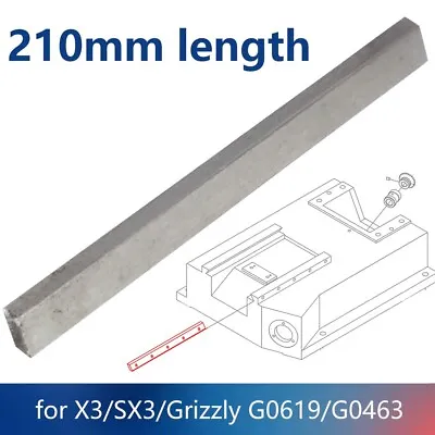 Buy Mini Mill Gib For X-Axis,Length 210 Mm,for SIEG X3/SX3/Grizzly G0619/G0463 • 35.28$