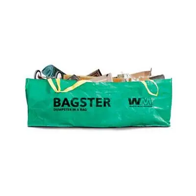 Buy Wm Bagco  Dumpster In Bag, 8 X 4 X 2.5-Ft. • 48.99$