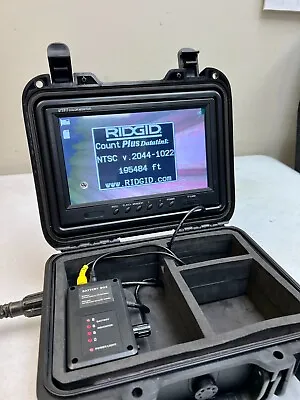 Buy Ridgid Compatible Sewer Camera Monitor 9  With DVR. WiFi Option Available. • 1,950$