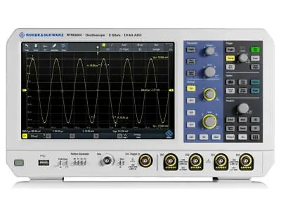 Buy Rohde And Schwarz RTM-COM4US - 4 Channel, 1 GHz RTM3004 MSO With RTM-PK1 Applica • 9,980$