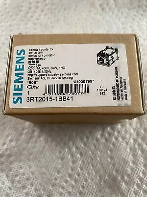 Buy SIEMENS 3RT2015-1BB41 3-pole Contactor • 32$