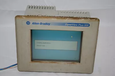 Buy Allen-Bradley PanelView Plus 600 2711P-T6C20D Ser. D Operator Interface Panel • 395$