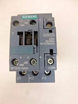 Buy New!! Siemens Iec Magnetic Contactor, 208vac, 38a, 1nc/1no, 3rt2028-1an20  • 149.99$