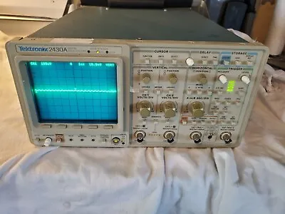 Buy Tektronix 2430A Digital Oscilloscope  Untested As-Is,parts Only  • 225$