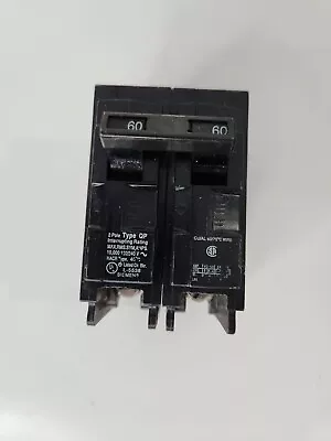 Buy Siemens Q260 60Amp 2 Pole 240V Circuit Breaker QP Type 1 • 19.99$