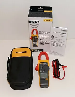 Buy Fluke 374 Fc True Rms Ac/dc Clamp Meter Wireless With Fluke Connect • 377.59$