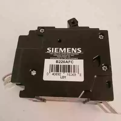 Buy New Take Out Siemens B220afc Breaker 20a 2p 120/240v 10k Baf • 100$