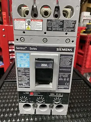 Buy FXD63B200L Siemens 3 Pole 200A 600VAC Sentron Circuit Breaker • 485$
