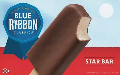 Buy Blue Ribbon Classics Star Bar Bar Ice Cream Truck Sticker Decal 8 X5  • 7$
