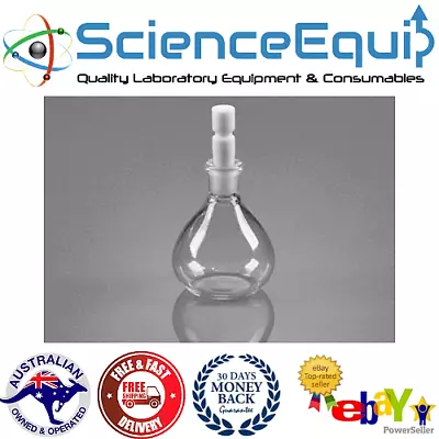 Buy Pycnometer Density Gravity Bottle Specific Borosilicate Glass Chem Lab 250ML • 46.57$