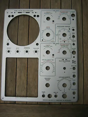 Buy Tektronix 545B Oscilloscope Front Panel Front Panel Front Plate Oscilloscope • 42.28$