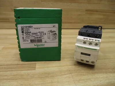 Buy Schneider Electric LC1D18D7 TeSys Contactor • 160.33$
