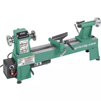 Buy Grizzly T25926 10  X 18  Variable-Speed Benchtop Wood Lathe • 535.95$