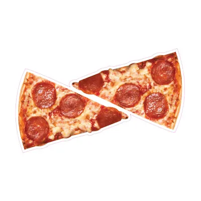Buy Food Truck Decals Pizza Style A Restaurant & Food Concession Sign Brown • 11.99$