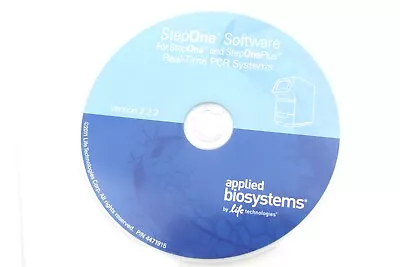 Buy Applied Biosystems ABI StepOne & StepOne Plus V2.2.2 Software CD 4471915 • 299.99$