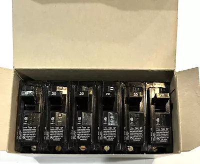 Buy  Siemens Ite Q120 20 Amp 1 Pole 120/240 Vac Circuit Breakers Lot Of 6 New In Box • 29.99$