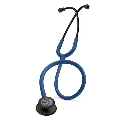 Buy 3M Littmann Classic III Monitoring Stethoscope Navy Blue Black Finish 5867 • 118$