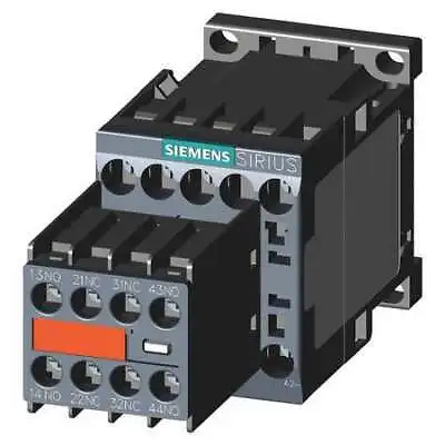 Buy Siemens 3Rt20161ak643ma0 Iec Magnetic Contactor, 3 Poles, 110/120 V Ac, 9 A, • 79.89$