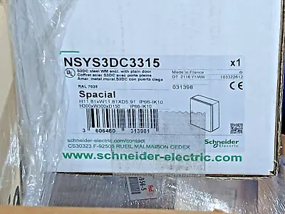 Buy Schneider Electric Enclosure 12 X12 X6  NSYS3DC3315 • 84.99$