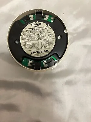 Buy Siemens Fp-11 Smoke Fire Head Detector • 25$