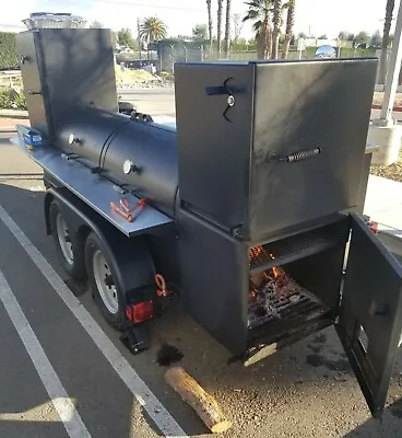 Buy Used Bbq Smoker Concession Trailer • 10,000$