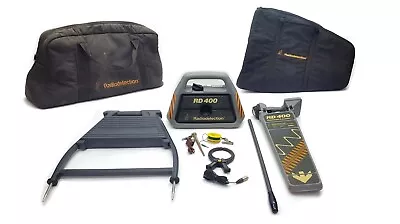 Buy Radiodetection RD400 RD-400 FFL2 Precision Buried Pipe Cable Locator+Extras+Bags • 1,299.99$
