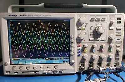 Buy Tektronix DPO4104 Oscilloscope 1GHz 5Gs/s Many Options Fully Tested EXCELLENT! • 3,501.39$