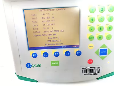 Buy Bio-Rad ICycler 582BR Real Time PCR Thermal Cycler • 207.50$