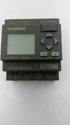 Buy 1PC Used Siemens 6ED1 052-1FB00-0BA5 LOGO 230RC 6ED1052-1FB00-0BA5 Good  • 58.35$