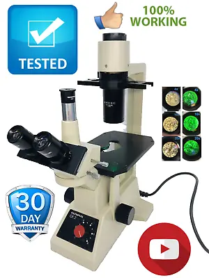 Buy Olympus CK2 Inverted Phase Contrast Microscope W/ 3 Objectives 4x 10x 20x • 595$