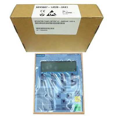 Buy New In Box SIEMENS 6AV3607-1JC20-0AX1 6AV3 607-1JC20-0AX1 Touch Screen • 1,298.99$