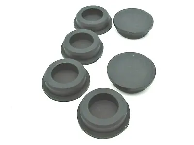 Buy 1 1/4  Rubber Hole Plug  1 1/2  OD  Push In Compression Stem  Thick Panel Plug  • 9.91$