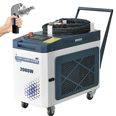 Buy US Stock 2000W Laser Rust Removal Machine 10m Cable Line Laser Cleaning Machine • 15,699$